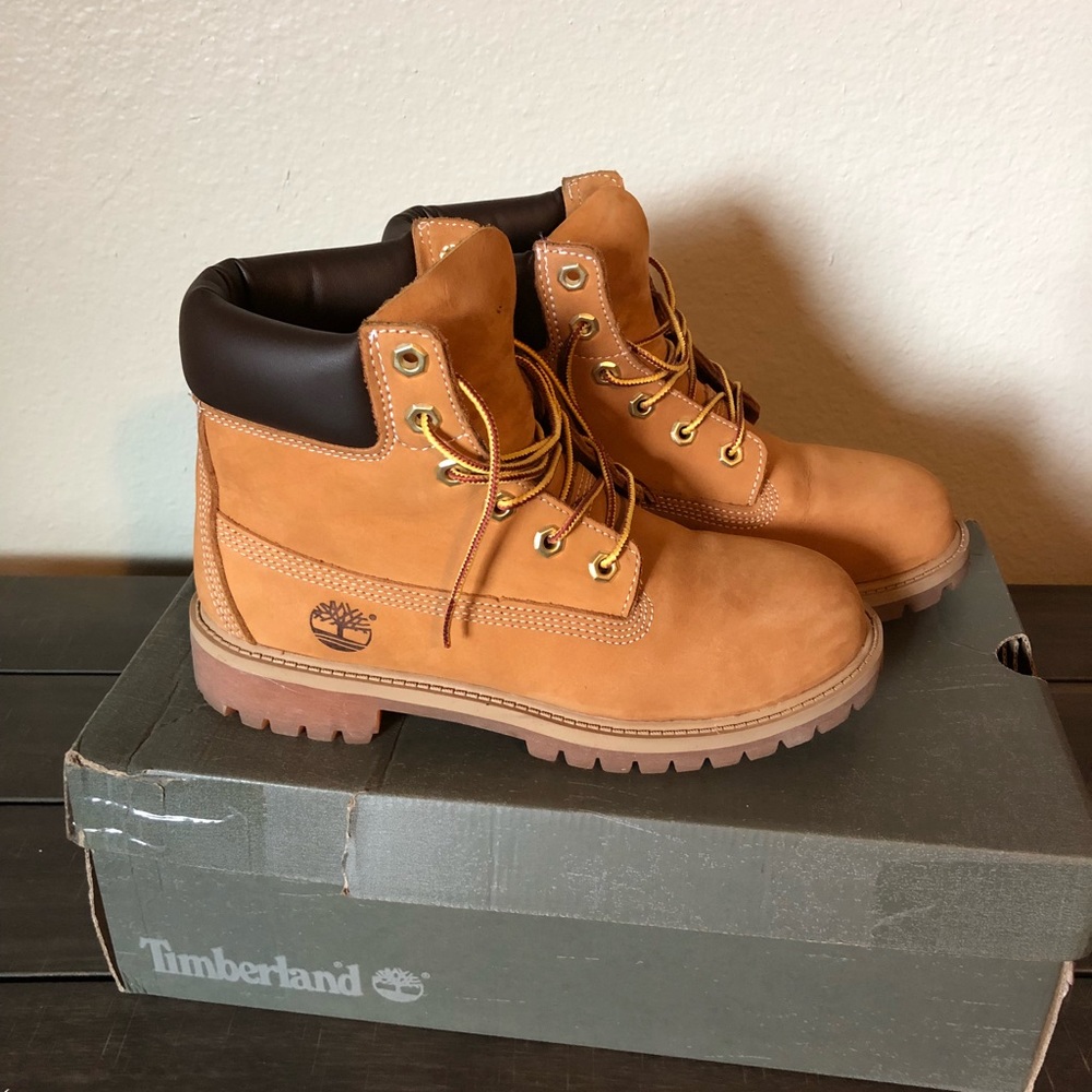 Timberland boots.